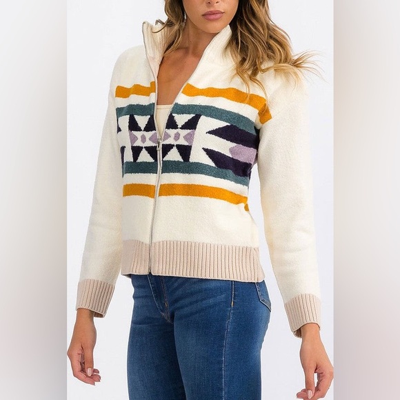 💠NWT Very Pendleton Sweater Jacket - Picture 2 of 6